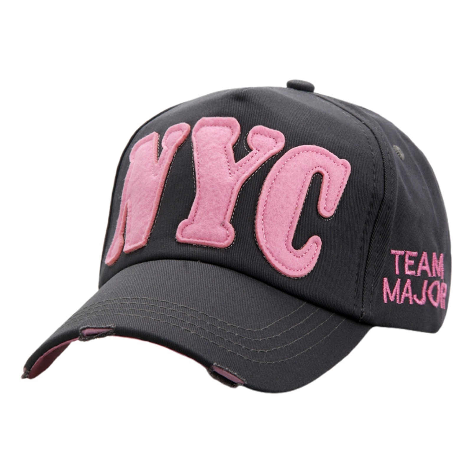 thumbnail image 1 of Gorra de béisbol unisex con letras NYC: gorra ajustable para deportes de primavera-verano y ropa informal, 1 of 4